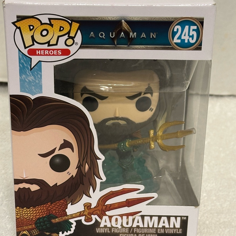 Pop! Heroes Aquaman Figure #245